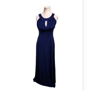 COPY - Blue Formal Maxi Halter Top Gown